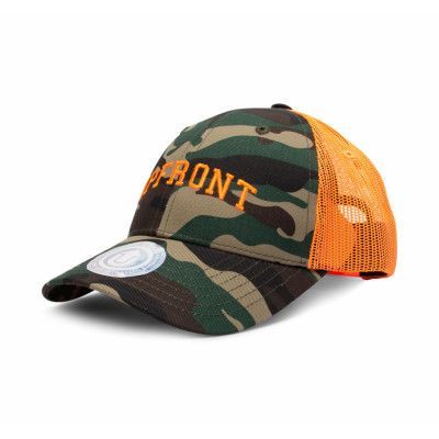 Gamer Youth Trucker Cap, Camo Neon Orange, Onesize,  Träningstillbehör