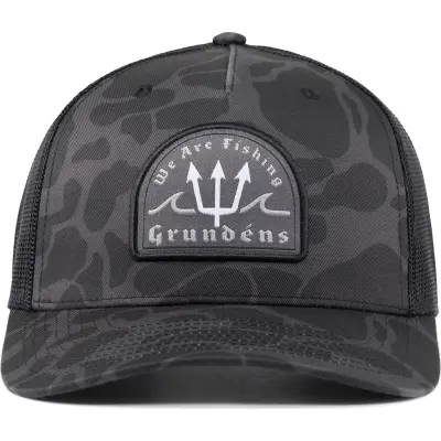 Grundéns Men's Poseidon Trucker Black Camo