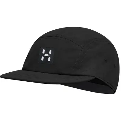 Haglöfs Brand Five Panel Cap True Black - M/L