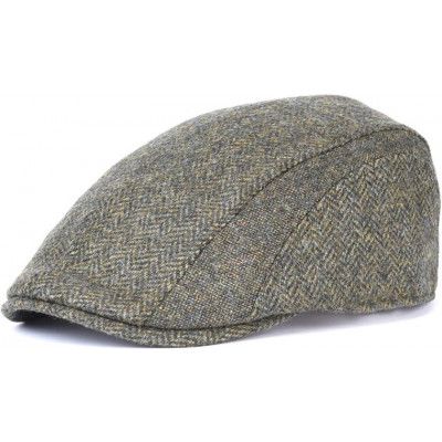 Herringbone Tweed Cap
