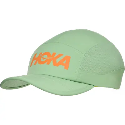 Hoka Run Hat Vintage Green
