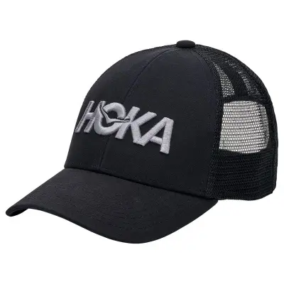 Hoka U Hoka Core Logo Trucker Black Black Onesize