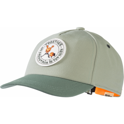 Jack Wolfskin Kids' Smileyworld Badge Cap Mint Leaf