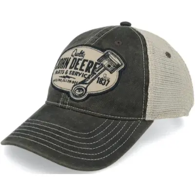 John Deere 6 Panel Chan&Mesh Unstruct Beige/Grey