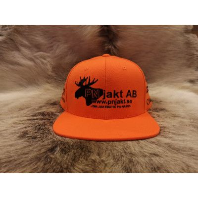 Keps Team PN Jakt Orange med rak skärm