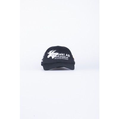 Keps Team PN Jakt Svart med böjd skärm