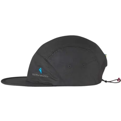 Klättermusen Ansur Five Panel Cap Raven Black