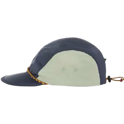 Klättermusen Runa Five Panel Cap Indigo Blue-Swamp Green