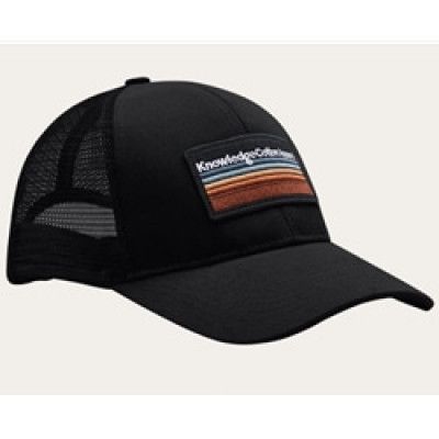 Knowledgecotton Apparel Badge Twill Trucker Cap