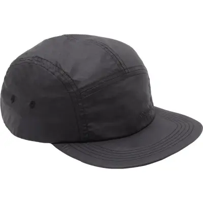 KnowledgeCotton Apparel Vent Ribstop 90 Panel 5 Cap Lightweight Black Jet