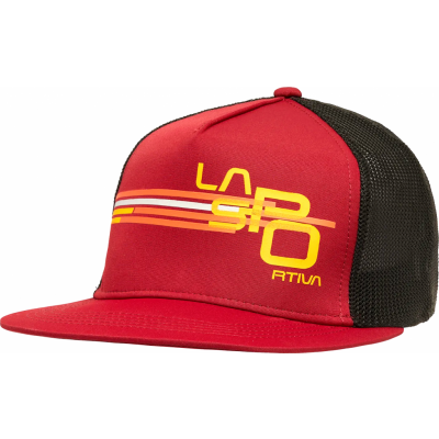 La Sportiva Men's Stripe Cube Hat Sangria
