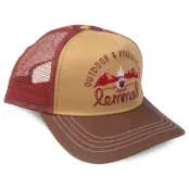 Lemmel Kaffe Keep On Truckin Mama Cap Brown/Burgundy