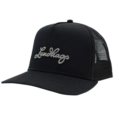 Lundhags Unisex Trucker Cap Black