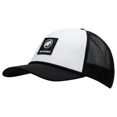 Mammut Crag Cap Logo White-Black