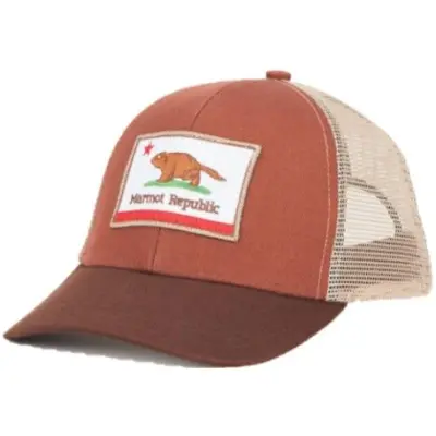 Marmot Retro Trucker Hat Brown