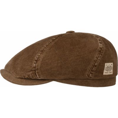 Stetson Men's 6-Panel Cap Soft Cotton Beige