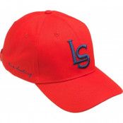 Laksen Men's Baseball 3D Shooting Cap Red W Denim Emb
