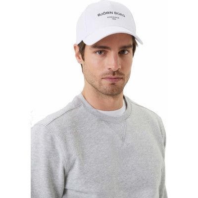 Björn Borg Men's Borg Stretch Cap Brilliant White