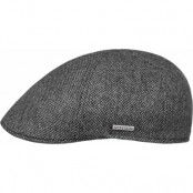 Stetson Men's Texas Fine Herringbone Flat Cap Antracite