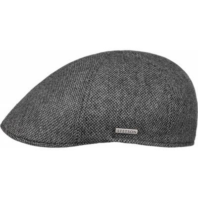 Stetson Men's Texas Fine Herringbone Flat Cap Antracite