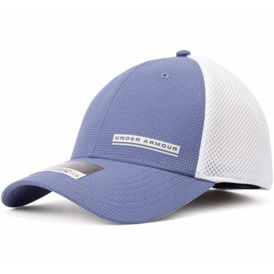 Men's Train Spacer Mesh Cap, Hushed Blue, M/L,  Under Armour
