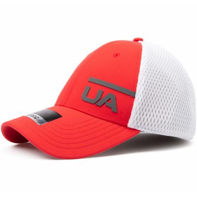 Men's Train Spacer Mesh Cap, Red, M/L,  Under Armour