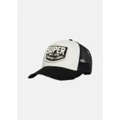 Mesh Trucker Cap, Black, Onesize, Hattar