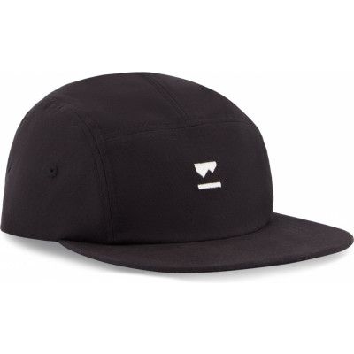 Mons Royale Ridgeline 5 Panel Cap Black