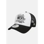 Ne Graphic Trucker Newera, Blkwhi, Onesize, Hattar