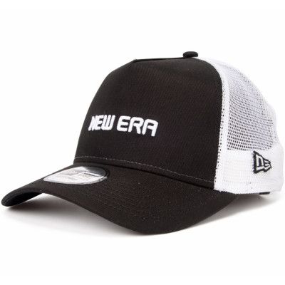 New Era Essential Trucker, Blk, Onesize,  Kepsar