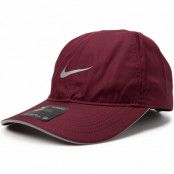 Nike Featherlight Running Cap, Night Maroon/Reflective Silv, Onesize,  Nike