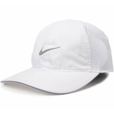 Nike Featherlight Running Cap, White, Onesize,  Nike