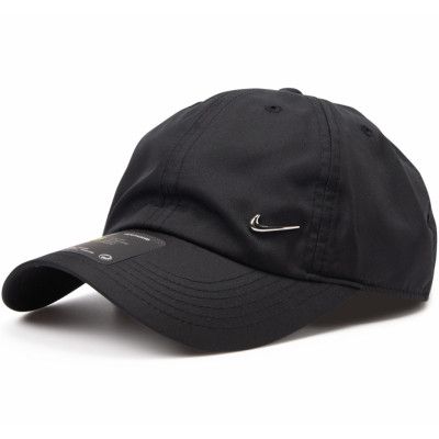 Nike Heritage86 Kids' Adjustab, Black/Metallic Silver, Onesize Youth,  Nike