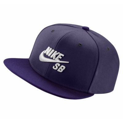 Nike Sb Icon Snapback, Ink/Court Purple/Black/White, One Size,  Nike