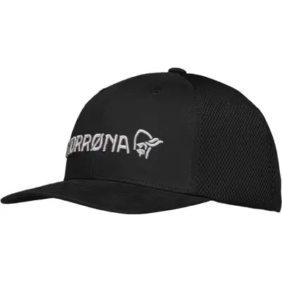 Norrøna /29 3D Mesh Flexfit Cap Caviar Black - S/M