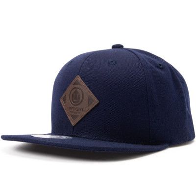 Offspring Snap Back, Navy/Brown, Onesize,  Hattar
