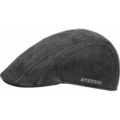 Stetson Old Cotton Ear Flaps Black