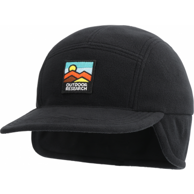 Outdoor Research Men's Howlin Wind Fleece Cap Black