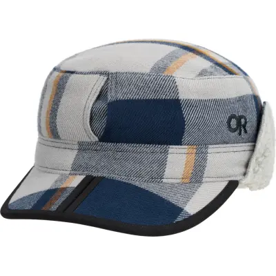 Outdoor Research Men's Yukon Cap Dark Navy Plaid