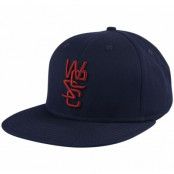 Overlay Snapback, Blue Iris, Onesize,  Varumärken