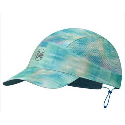 Buff Pack Run Cap S/M Marbled Turquoise