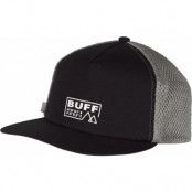 Buff Pack Trucker Cap Solid Black