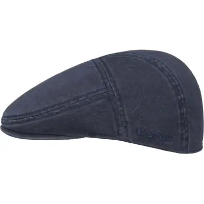 Stetson Paradise Cotton Flat Cap Marine