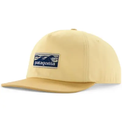 Patagonia Boardshort Label Funfarer Cap Buttercup Yellow