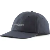 Patagonia Fitz Roy Icon Trad Cap Text Logo: Smolder Blue
