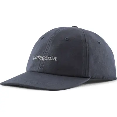 Patagonia Fitz Roy Icon Trad Cap Text Logo: Smolder Blue