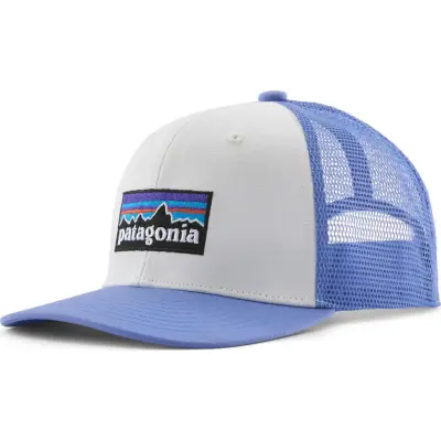 Patagonia Kids' Trucker Hat P-6 Logo: Diver Blue