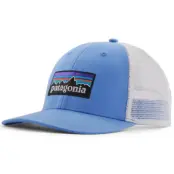 Patagonia P-6 Logo LoPro Trucker Hat Abundant Blue