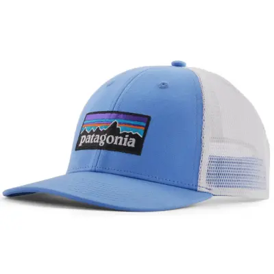 Patagonia P-6 Logo LoPro Trucker Hat Abundant Blue
