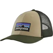 Patagonia P-6 Logo LoPro Trucker Hat El Cap Khaki